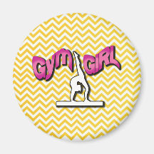 Gymnastics Gifts Fridge Magnet