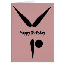 Gymnastics Greeting Cards