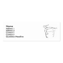 Gymnastics II Business Card Template