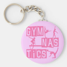 Gymnastics Key Chain