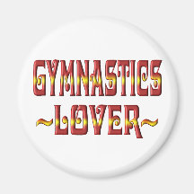 GYMNASTICS LOVER FRIDGE MAGNETS