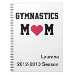 Gymnastics Mum Spiral Notebooks