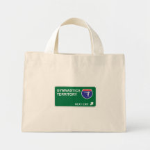 Gymnastics Next Exit Tote Bag
