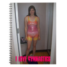 Gymnastics Spiral Note Books