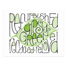 Gypsy Green Postcard