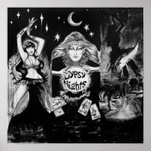 Gypsy Nights Print