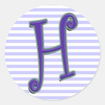 H STICKER