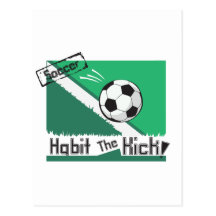 Habit the kick post cards