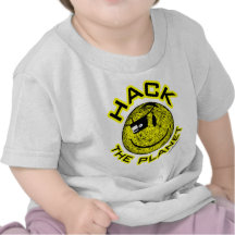 Hack the Planet Tshirt