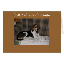 HAD A DREAM YOU ARE 40! NOT ME! CARD