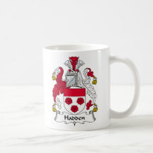 Hadden Family Crest Coffee Mugs