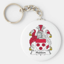 Hadden Family Crest Key Chain
