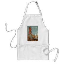 Haere Mai Welcome To New Zealand Aprons