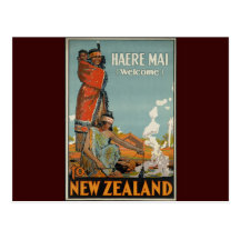 Haere Mai Welcome To New Zealand Postcards