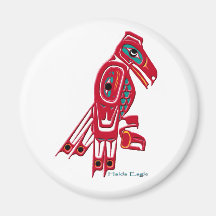 HAIDA EAGLE Collection Fridge Magnet