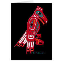 HAIDA EAGLE Collection Greeting Cards