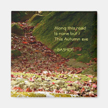 Haiku-Autumn Eve/ Refrigerator Magnet