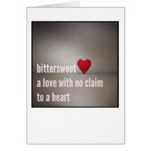 Haiku Cards - Bittersweet