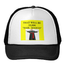hail mary catholi onfession joke hats