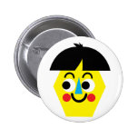 hair dude buttons