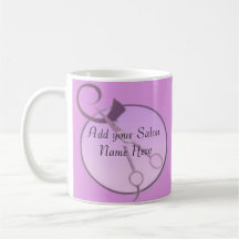 Hair Salon Store Business Coffee Mug Cup