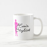 Hair Stylist (Pink) Mugs
