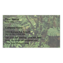 Hakalau Forest National Wildlife Refuge, Hawaii Business Card Templates