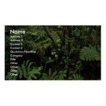 Hakalau Forest National Wildlife Refuge, Hawaii Business Cards
