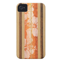 Haleiwa Surfboard Hawaiian iPhone 4 Cases
