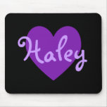 Haley in Purple Mousepad