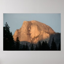 Half Dome at Sunset Posters