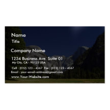 Half Dome In Yosemite National Park Business Cards