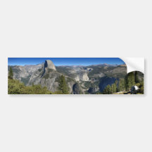 Half Dome Nevada Falls Vernal Falls (II) Bumper Stickers
