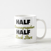 Half Oceanographer Half Rock Star Mug