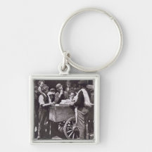Half Penny Ices, from 'Street Life in London', 187 Keychains