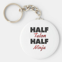 Half Talon Half Ninja Keychain