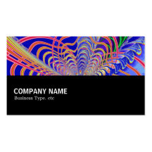 Halfway 0107 - Fractal Abstract 061012d Business Card Templates
