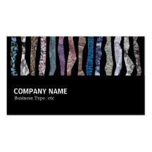 Halfway 0111 - Mineral Stripes Business Card