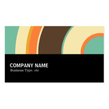 Halfway 0115 - Colourful  Circle 02 Business Card Template