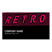 Halfway 094 - Retro is Darkroom Business Card