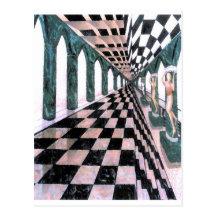 Hall of Diana - CricketDiane Art and Design Post Cards