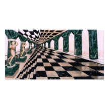 Hall of Diana - cricketdiane art photocard Personalized Photo Card