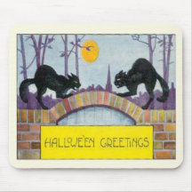 Hallowe’en Greetings Mousepads