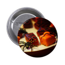 Halloween Baked Treats and Spiders Buttons