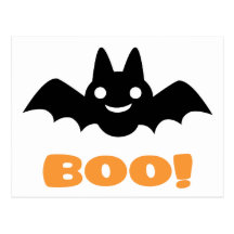 Halloween Bat Post Cards