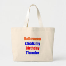 Halloween Birthday Thunder Bag