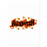 Halloween Candy Corn Post Card