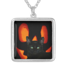 Halloween Cat Pendant