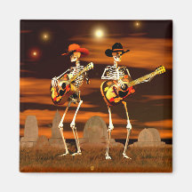 Halloween Concert Fridge Magnets