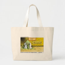 Halloween : Dr Leech Has No Clients Funny Gifts Canvas Bags